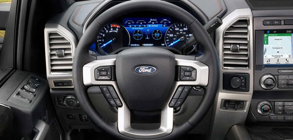 Technology in the 2019 F-250