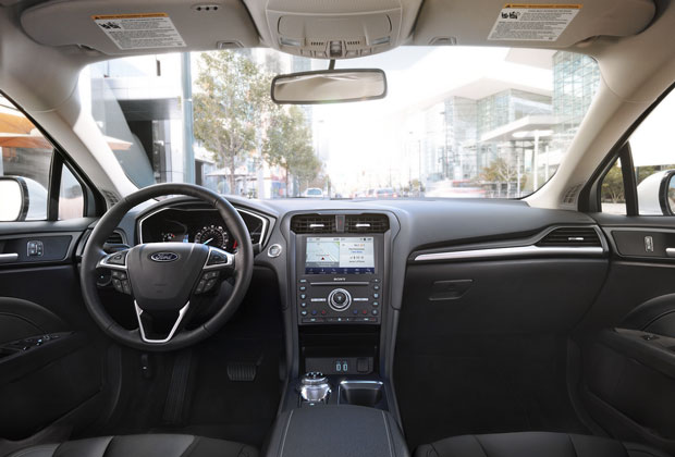 Interior of the 2020 Fusion