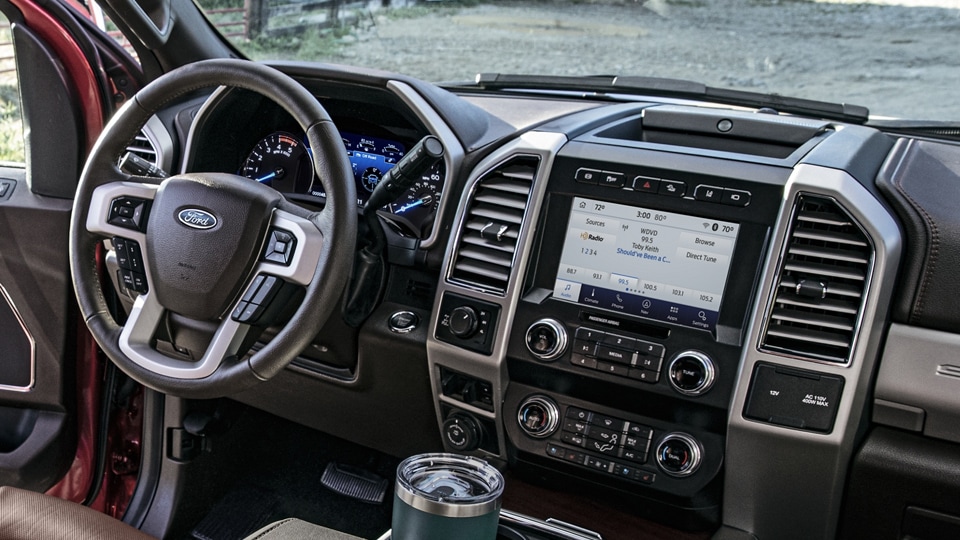 2020 F250 Infotainment Display