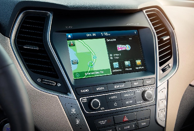 Touchscreen in Santa Fe XL