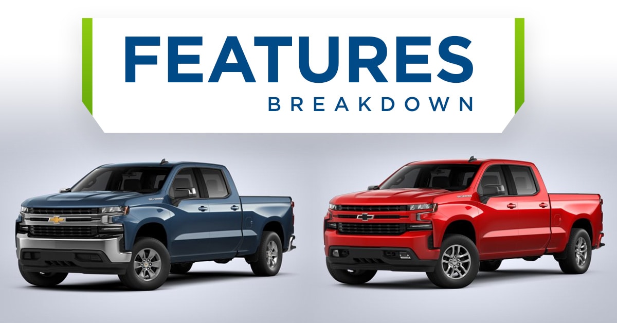 Silverado 2020 LT vs RST