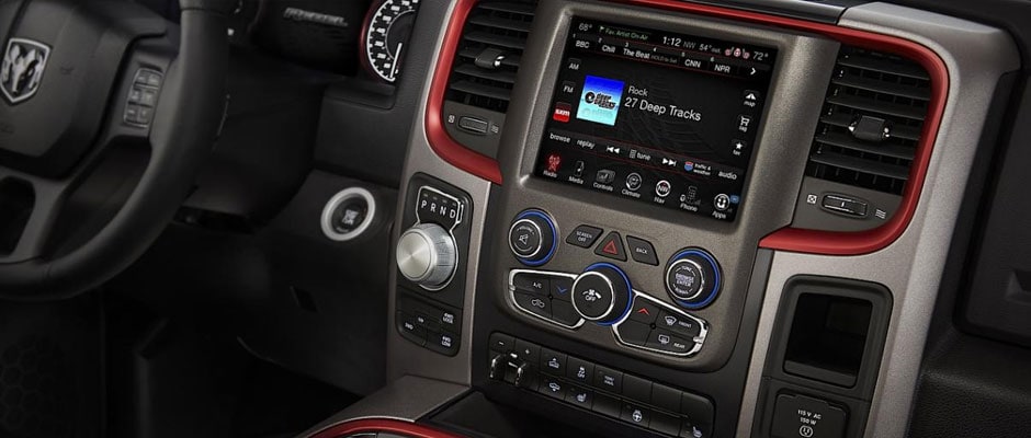 Touchscreen system in the ram 2500