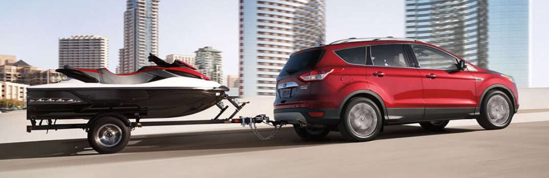 2017 escape towing a boat