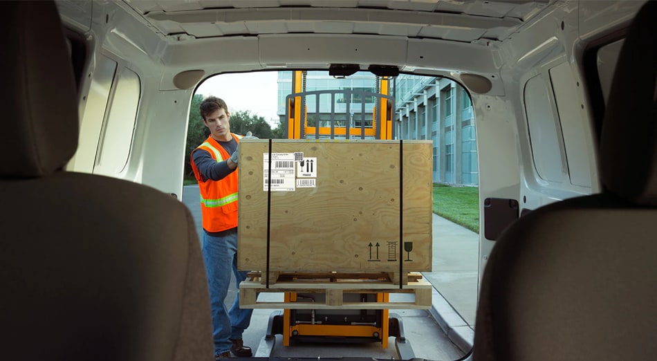 2016 Chevy City Express Back Cabin Open