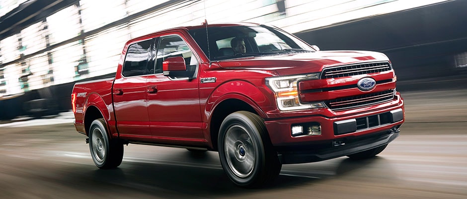F-150 in motion