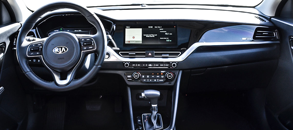 2020 Kia Nrio front interior dashboard
