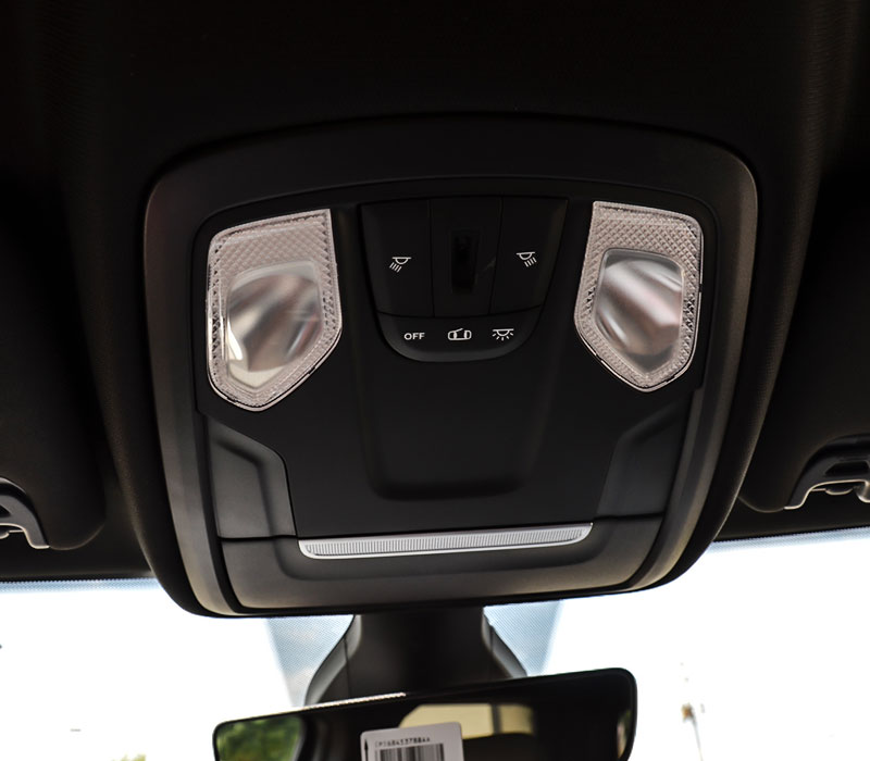 2020 Ram 2500 overhead lighting and controls