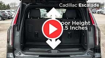 Cadillac Escalade Cargo Space Measurements