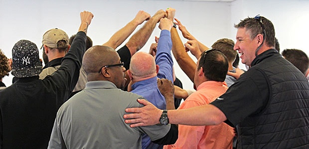 McGrath Team Huddle