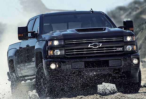 Black Silverado 2500HD