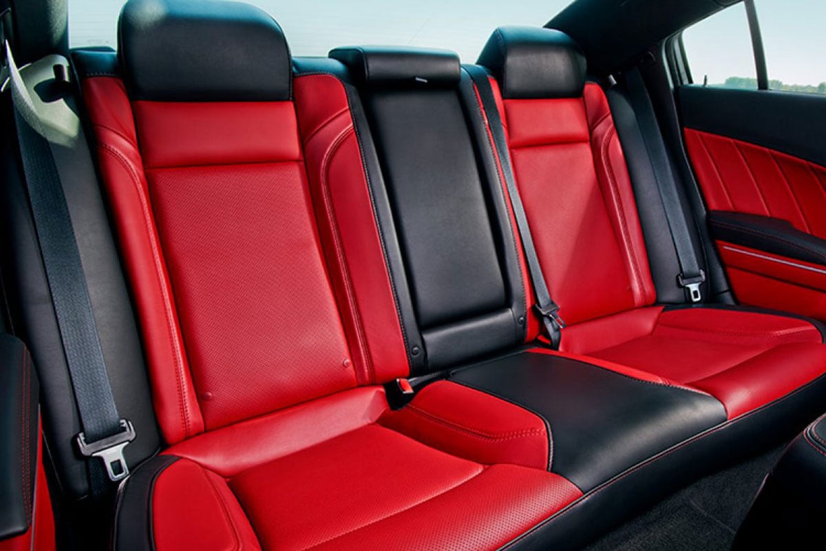 Dodge Charger interior seating