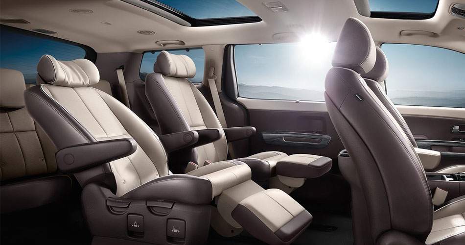 2018 Kia Sedona Interior Seating