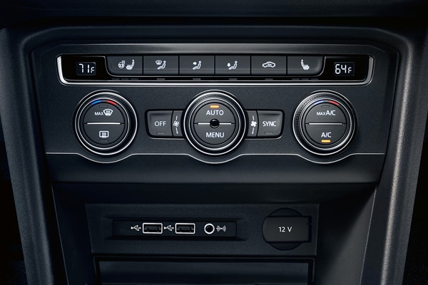 2020 Tiguan Auto Climate Control Air Conditioning