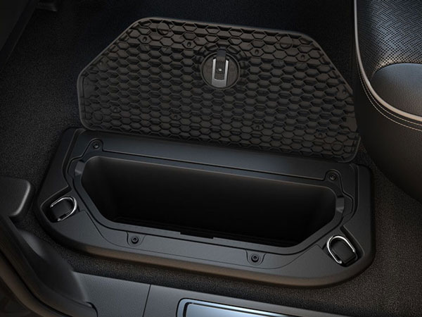 2019 Ram 1500 in-floor storage