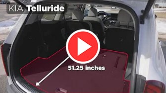 Kia Telluride Cargo Space Measurements