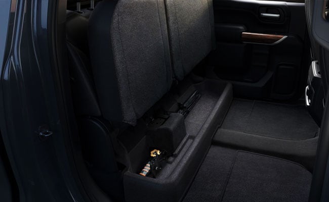 2019 GMC Sierra Rear Cargo Space