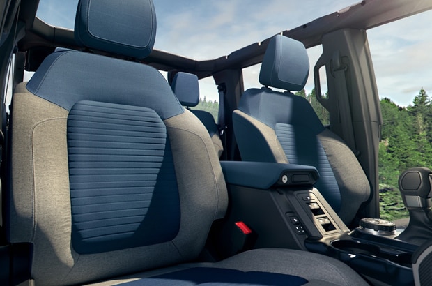 Bronco Front seats and dashboard