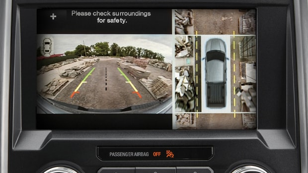 F-150 360 back-up camera
