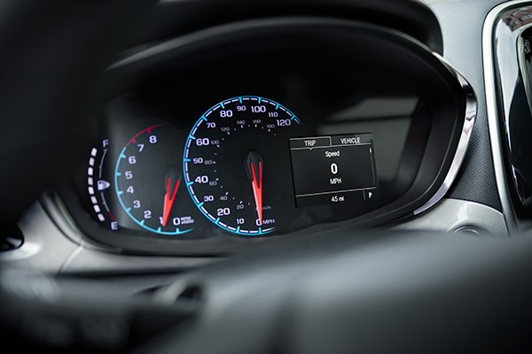 Chevrolet Spark Digital Cluster Display