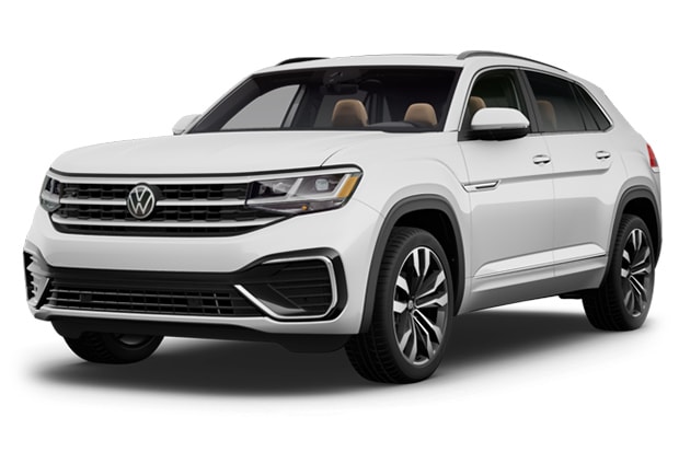White 2020 Volkswagen Atlas Cross Sport Jellybean
