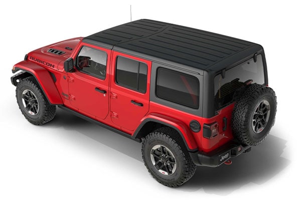 Jeep Wrangler 3-piece Freedom Top Modular HardTop