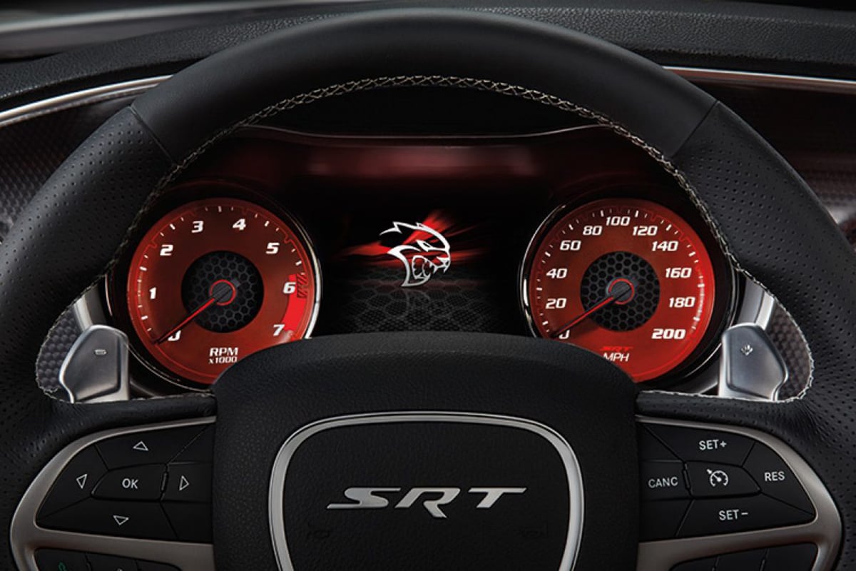 Dodge Charger UConnect and Sirius XM radio