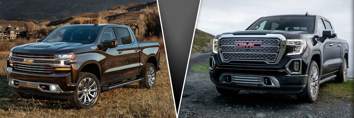 Silverado High Country and Sierra Denali