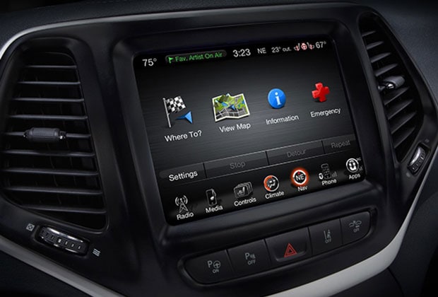 Cherokee Uconnect 3C