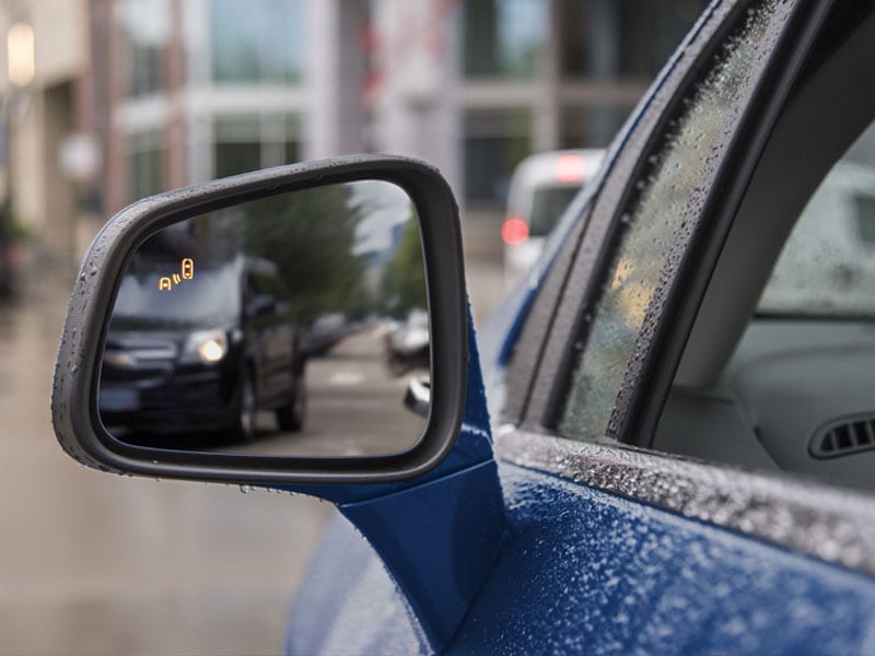 2019 Chevy Trax Side Mirror Blind Spot Detection