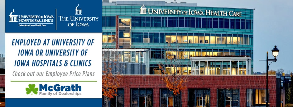 McGrath University of Iowa Employee Pricing