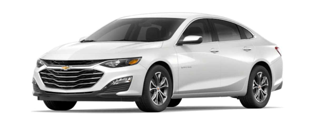 2019 Pearl White Chevy Malibu