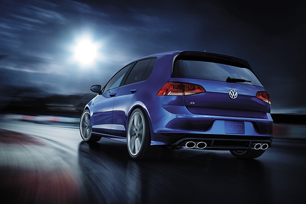 Volkswagen Golf R Dual Exhaust