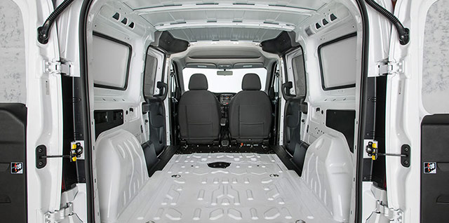 White ProMaster City Interior 