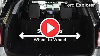 Ford Explorer Cargo Space Measurements