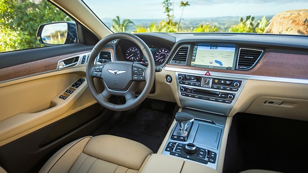 Tan G80 Napa Leather Interior