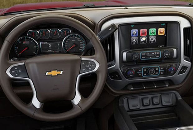 Silverado Touchscreen Infotainment system