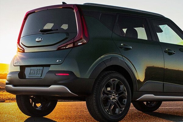 2020 Kia Soul Boomerang styled LED taillights