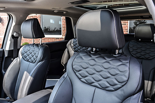 2021 Hyundai Palisade interior nappa leather