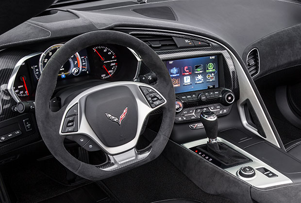2016 Chevy Corvette Front Dashboard