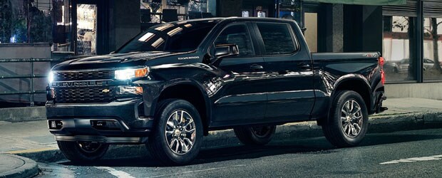 2019 Black Silverado Custom