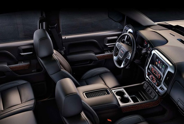 Interior Seating in the GMC Sierra 1500
