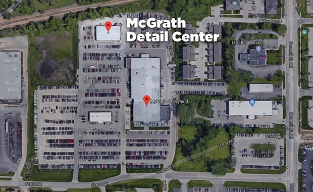 Map to McGrath Detail Center