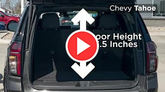 Chevy Tahoe Cargo Space Measurements