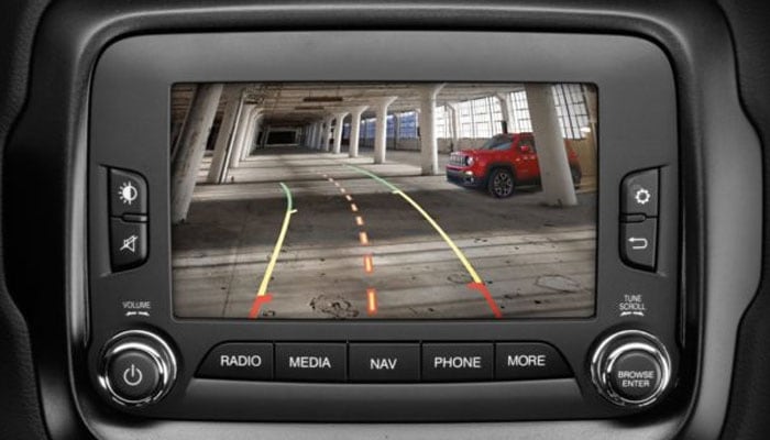 Jeep Renegade UConnect Touchscreen