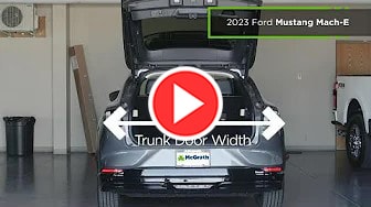 Ford Mustang Mach-E Cargo Space Measurements