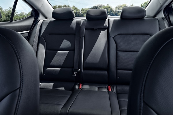 2020 Hyundai Elantra rear seating