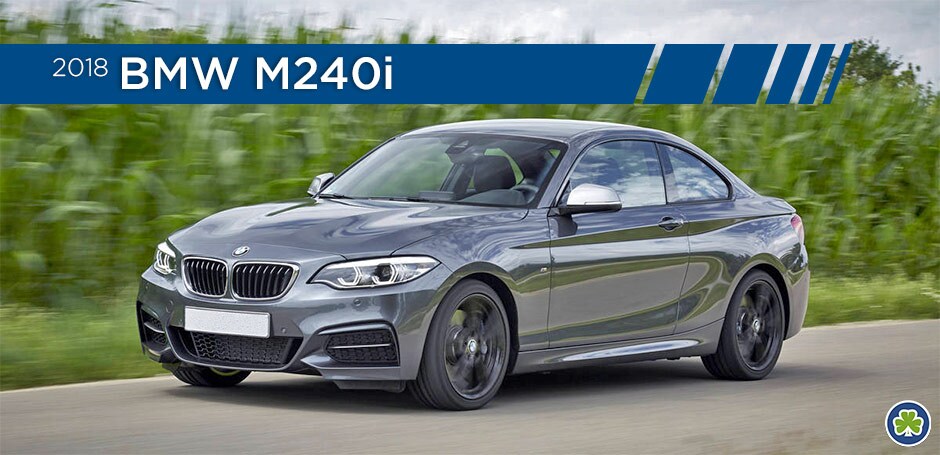 White 2018 BMW m240i Front Angle