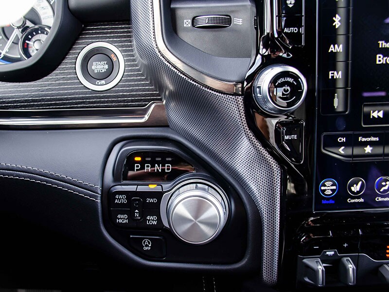 2021 Ram 1500 driving mode center