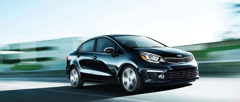 Black Kia Rio