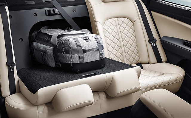 Kia Optima Backseat Storage